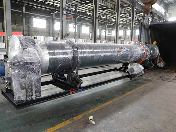 菲律賓雞糞烘干機發(fā)貨