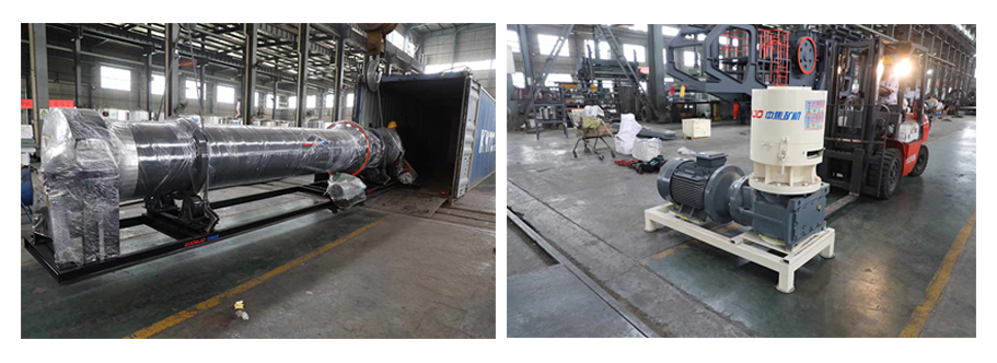 雞糞烘干機(jī)發(fā)貨