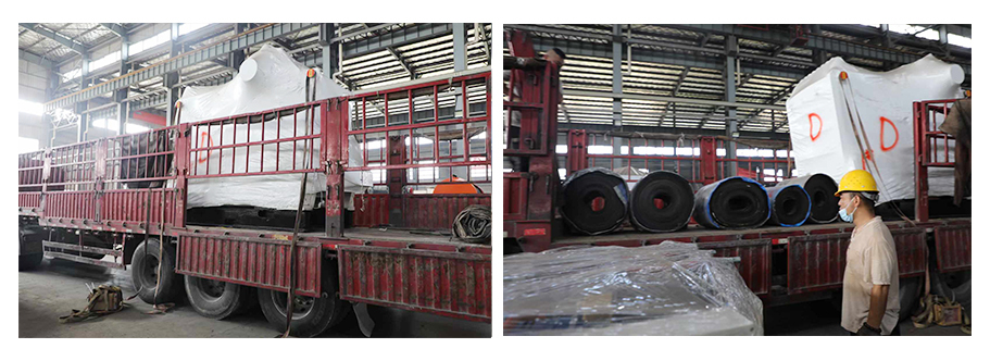 石料生產線設備裝車 石料生產線設備裝車